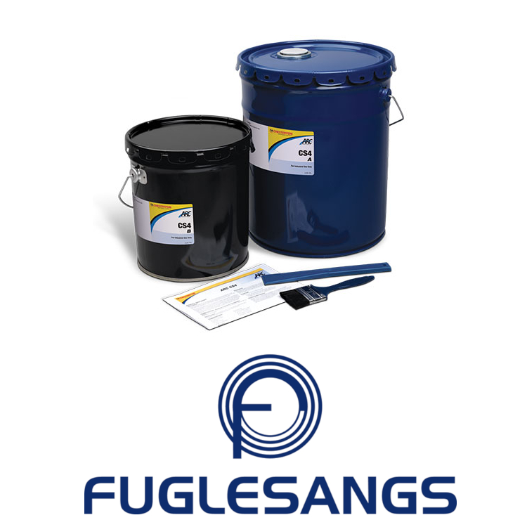 Chemical resistant concrete coating